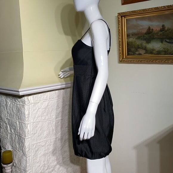 BCBG Paris LBD Black Cocktail Mini Dress - Picture 4 of 12